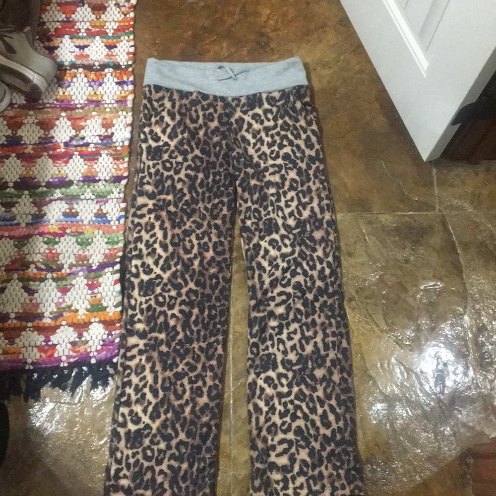 Super comfy Leopard print cotton flare pants